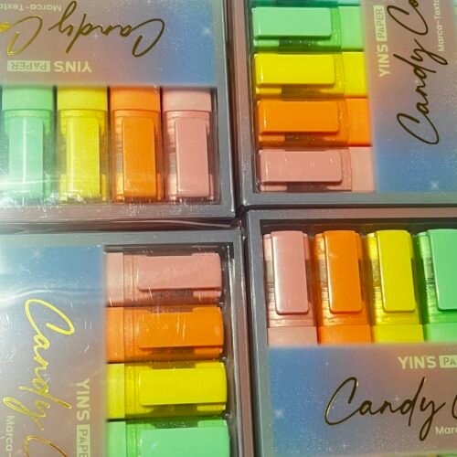 Marca-texto candy color glitter