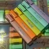 Marca-texto candy color glitter