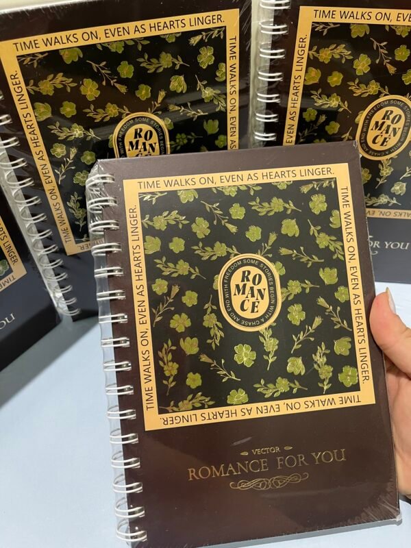 Caderno Vintage Romance