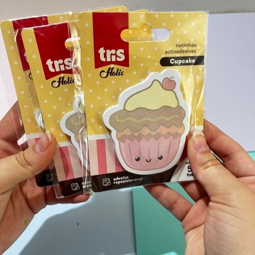 Nota auto adesiva cup cake